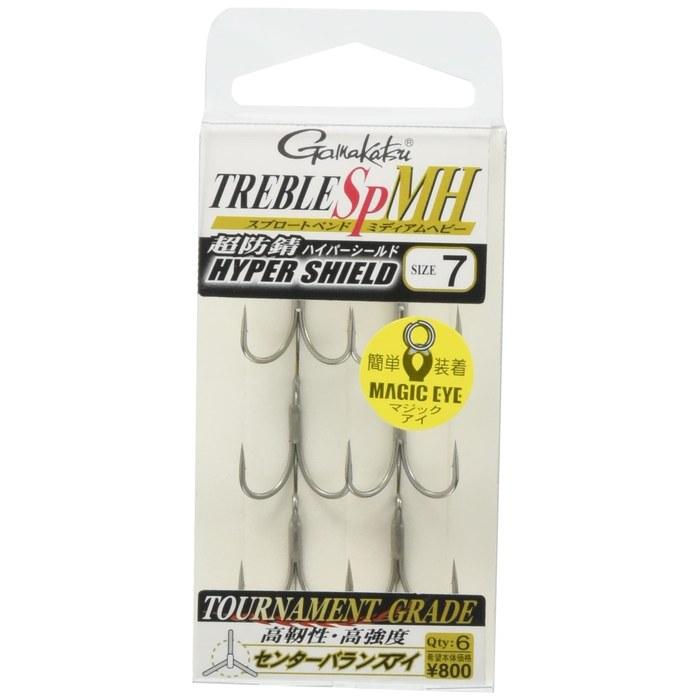 Gamakatsu Treble Hook SP-MH #7 Hyper Shield (Individual)