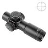 SKEERY 3x28IR Riflescope, 3x Fixed Magnification, Compact Scope, Red and Green Brightness Adjustable in 5 Levels, Short Scope for Airsoft, with 20mm