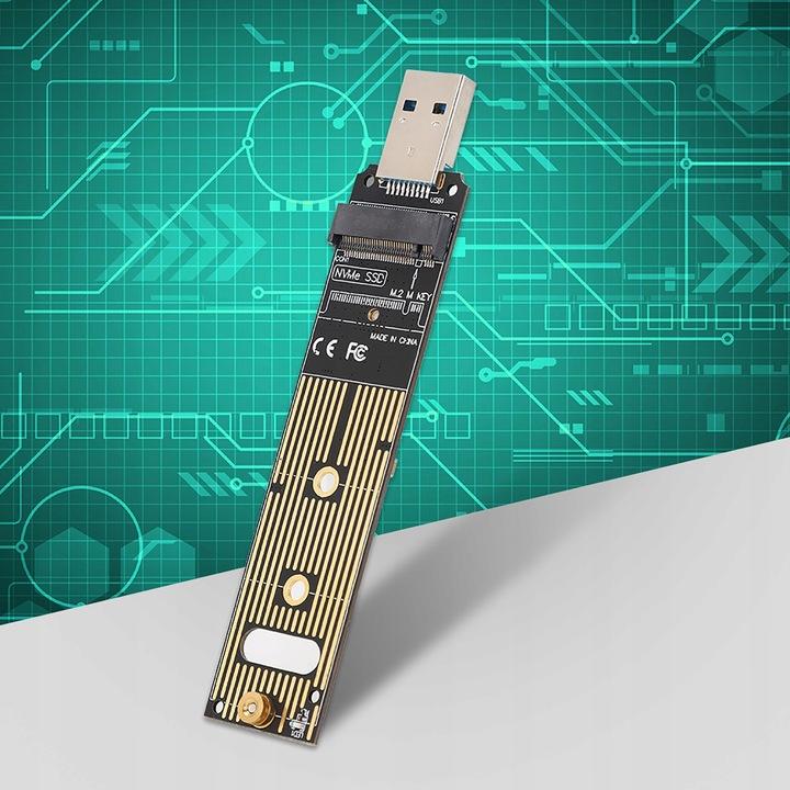 Adapter Usb 3.1 Reader For Nvme M.2 Ssd Drives
