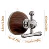 Bathroom Suction Hooks No Drilling Heavy Duty Storage Hanger Bath Robe Organizer Hook for Tile Glass Wall Door Window Mirror
