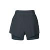 Nike Pantaloncini Casual Comodi Elastici ad Asciugatura Rapida Serie Swift Swoosh a Vita Media Dri-Fit da Donna HJ5377-036
