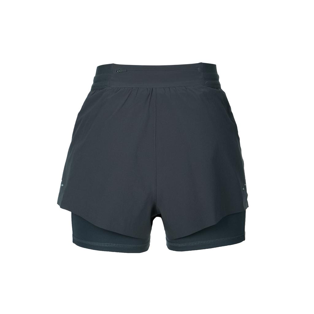 Nike Pantaloncini Casual Comodi Elastici ad Asciugatura Rapida Serie Swift Swoosh a Vita Media Dri-Fit da Donna HJ5377-036