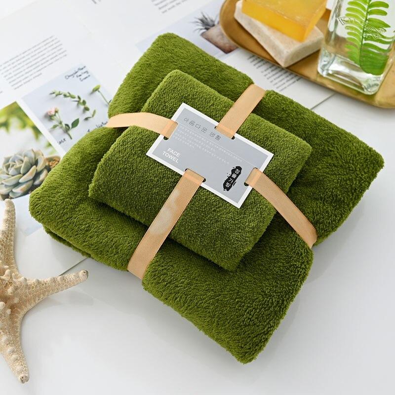 Koralowy aksamitny zestaw ręczników ręcznik kąpielowy gospodarstwa domowego duży rozmiar pochłaniający wodę szybkoschnący ręcznik plażowy do pływania akcesoria łazienkowe