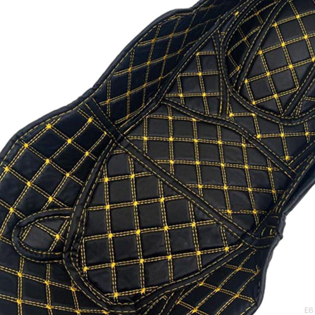 Motorcycle Seat Bucket Mat, Sitting Lining Mat Protector Pad, Storage Rear Cargo Trunk Liner
