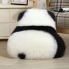 Nordic Wool Panda Hugging Pillow – Bedside Cushion & Sofa Lumbar Support