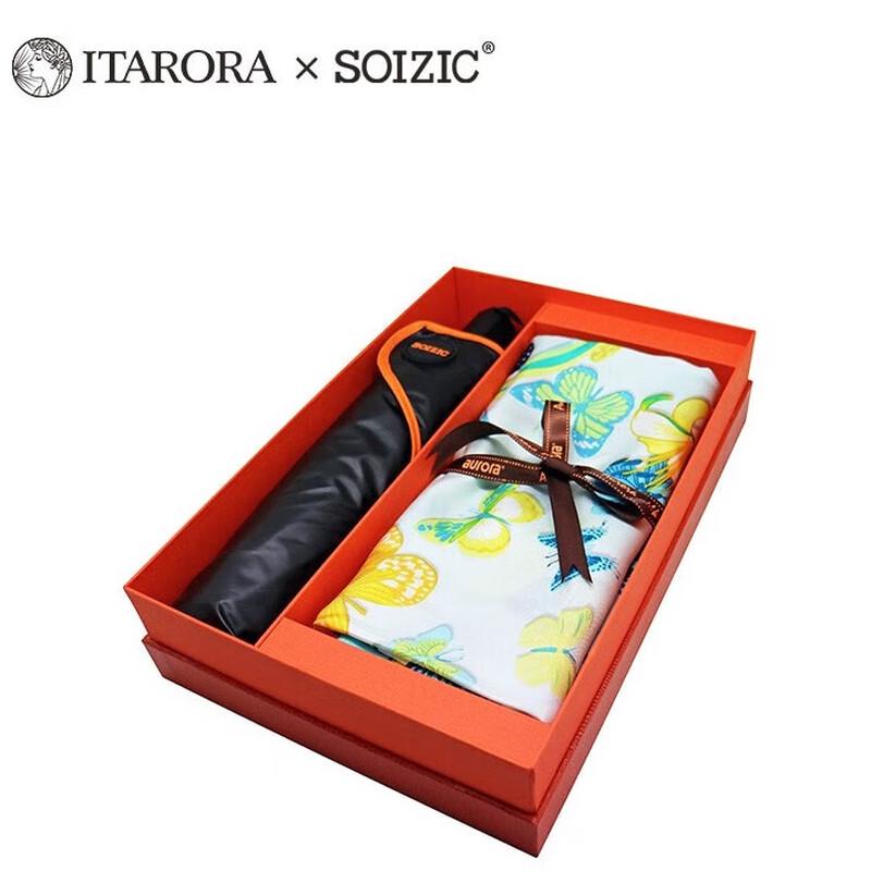 ITARORA Midsummer Night's Dream Silk Scarf & Umbrella Set