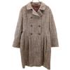 Paul Smith BLACK LABEL Wool Blend Chester Coat 46L Brown Women Used
