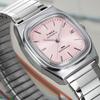 Automatic 50M Water Acrylic Light Pink Unisex [TIMEX] E-Line Watch, Self-winding, Resistant, Case, Dial, TW2Y66800, [Authentic]