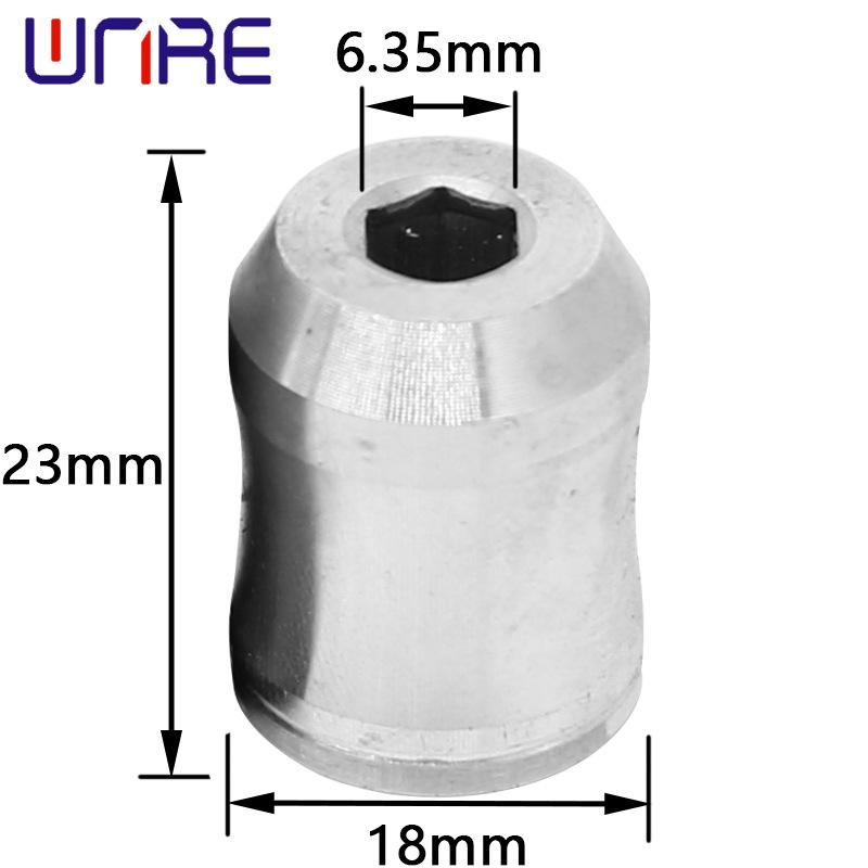 Enhanced Magnetic Anti-Slip Ring for Hand Drills: Magnetized, Hardened, with Detachable Bits and Bead-Locking Tech