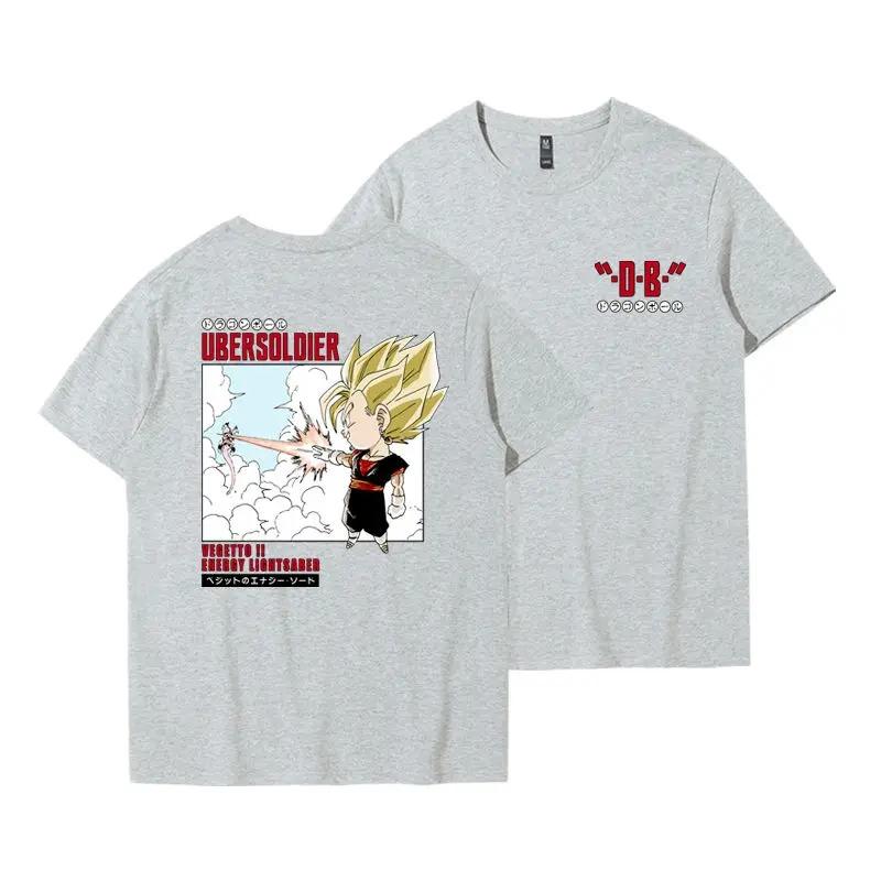Dragon Ball Kid Goku "Practice" Gravity Room Manga T-Shirt, Unisex Anime Fan Streetwear Tee, 100% Cotton Casual Short Sleeve Top