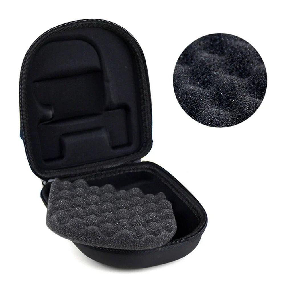 Waterproof Fishing Reel Bag Water Resistant Built-in Anti-Pressure Sponge Baitcasting Wheel Bag Hard EVA Protective Case Outdoor