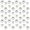 Wall Sticker Christmas Wall Sticker Emoji Sticker Cute Cartoon Snowman Sticker Refrigerator Sticker Window Sticker Cup Sticker