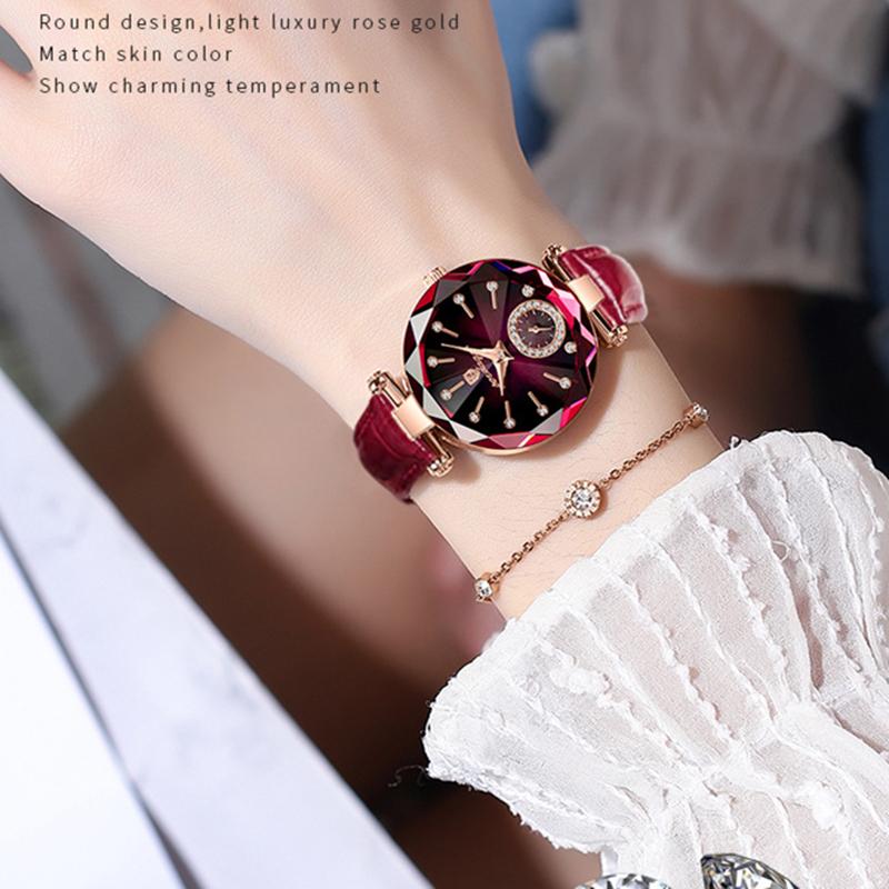 New TOP Brand Luxury Women's Watch With Box Waterproof Women's Ultra Thin Women's Quartz Watches