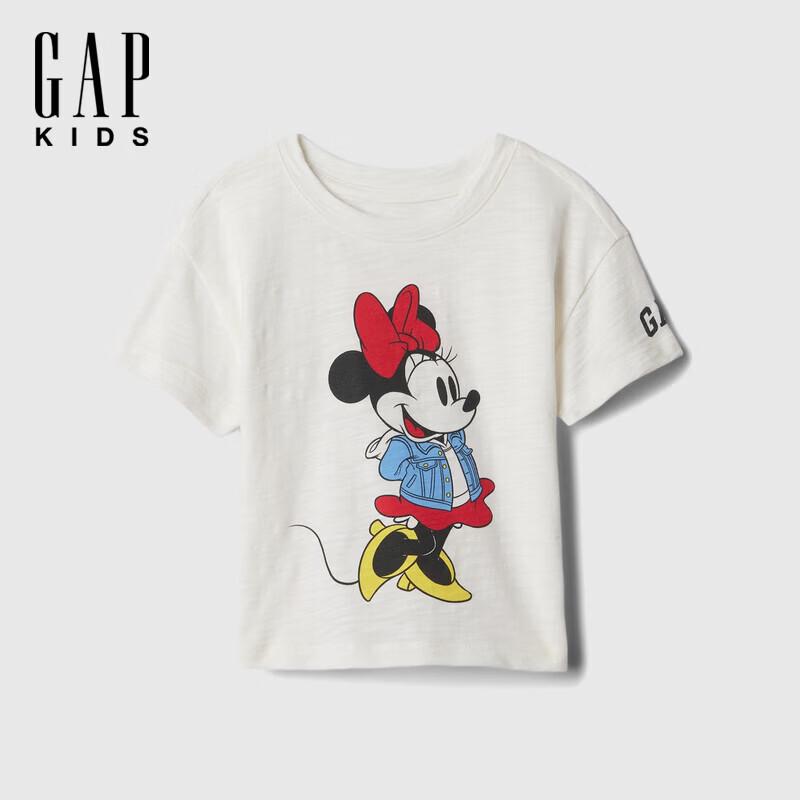 GAP Girls  Printed Logo Round Neck Short Sleeve T-Shirt 110 /56 (4-5 years)
