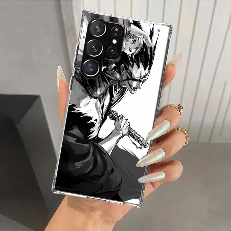 

Чехол для телефона Bleach Zaraki Kenpachi для Samsung Galaxy S25 S24 S23 Ultra S22 S21 Plus S20 FE S10 + S10E S25U Мягкий печатный корпус S24 Samsung S23