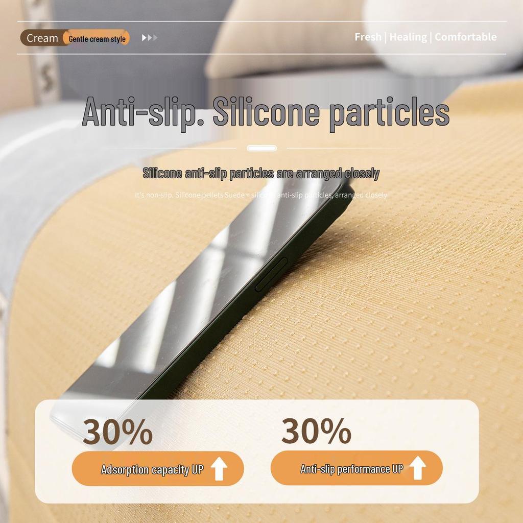 Universal Chenille Sofa Cushion Cover: Non-Slip, Luxury Design, 2025 Collection