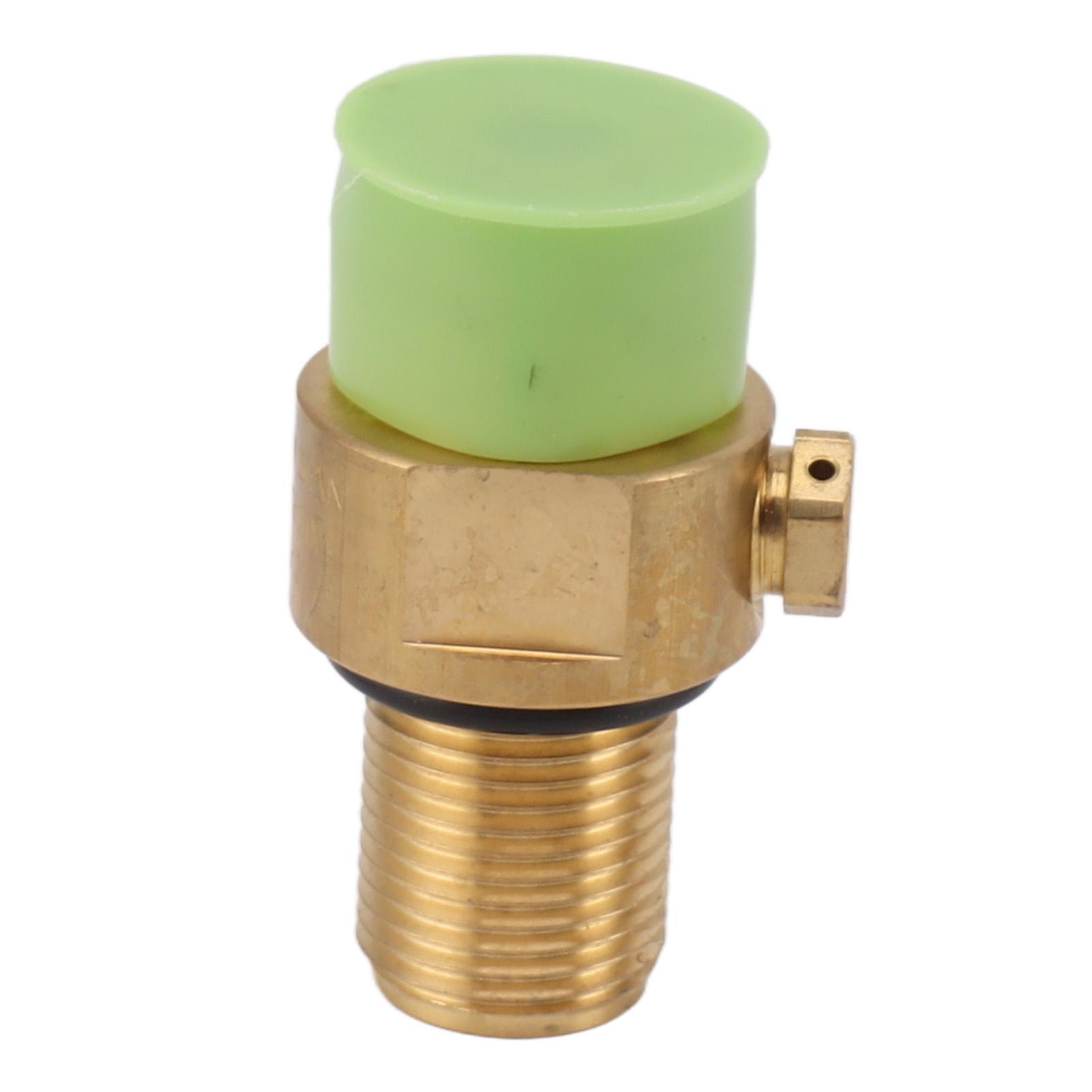 

CO2 Tank Pin Valve Male Thread G3/8 M18x1.5 Polished Brass 150 Bar Soda Thread Valve for Cylinder