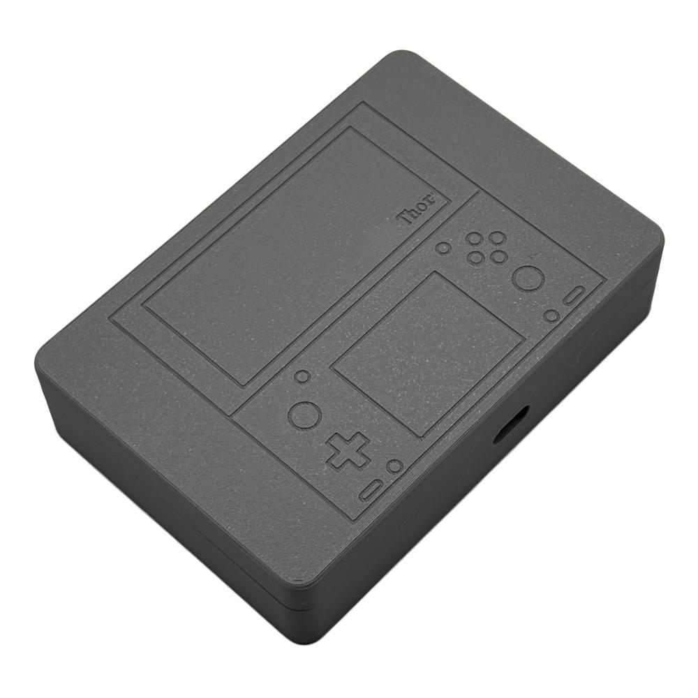 

Magnetic Lid Design Protective Case Shockproof Protective Cover Handheld Game Console Case For AYN THOR Storage Box сірий колір