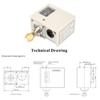 Water Pump Pressure Control Switch Electronic Pressure Controller for Air Water Compressor