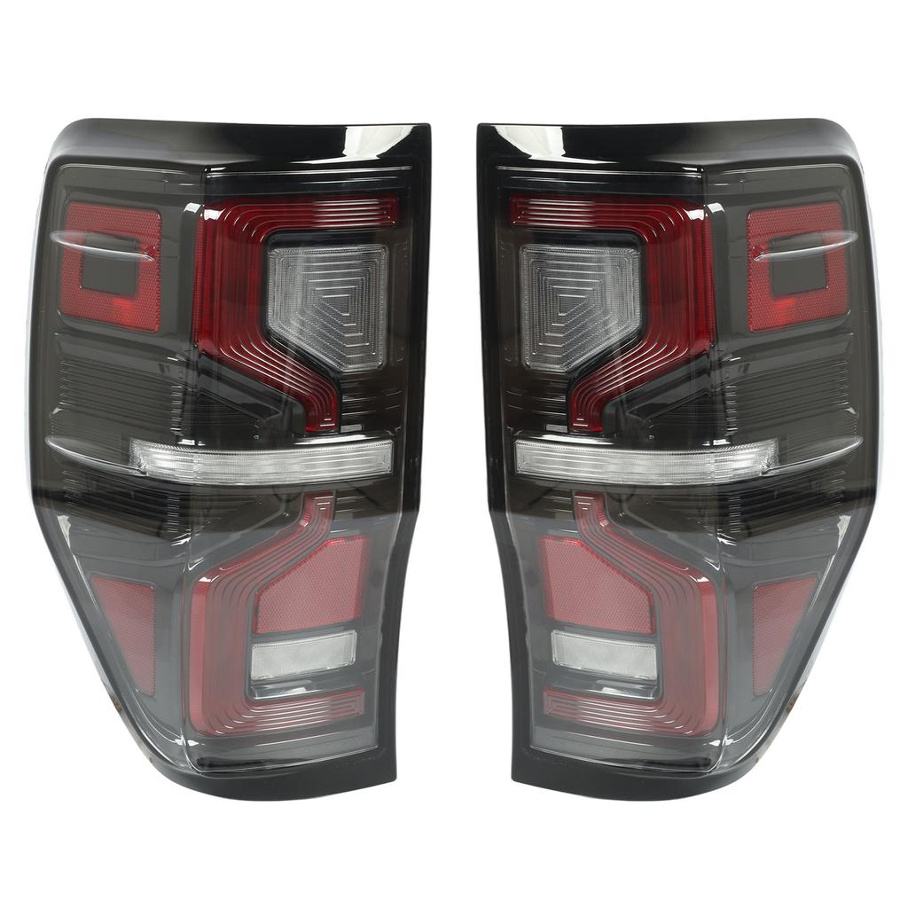 1Pair LED Tail Light Left Right Turn Signal Light Brake Light Red High Brightness Tail Light Assembly For RANGER T6