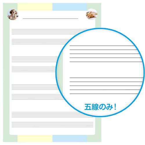 Musical Staff Paper / 3 Types: Grand Staff, Grand Staff with Bar Lines, and Staff Only (5 Sheets of Each Type, 15 Sheets Total) / A4 Size / Musical St
