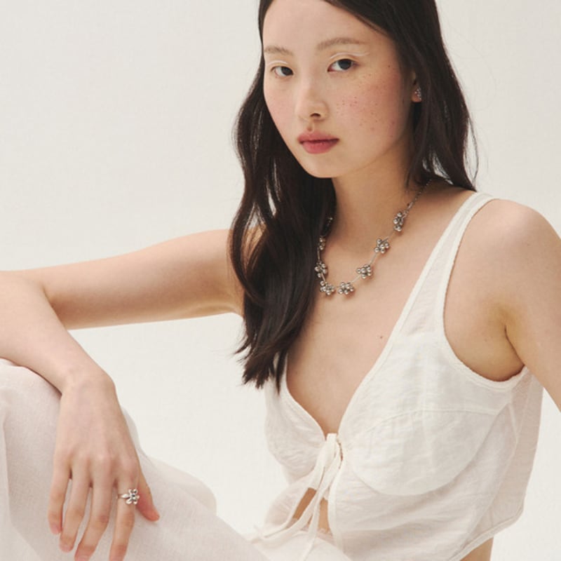 

all frog toe necklace L