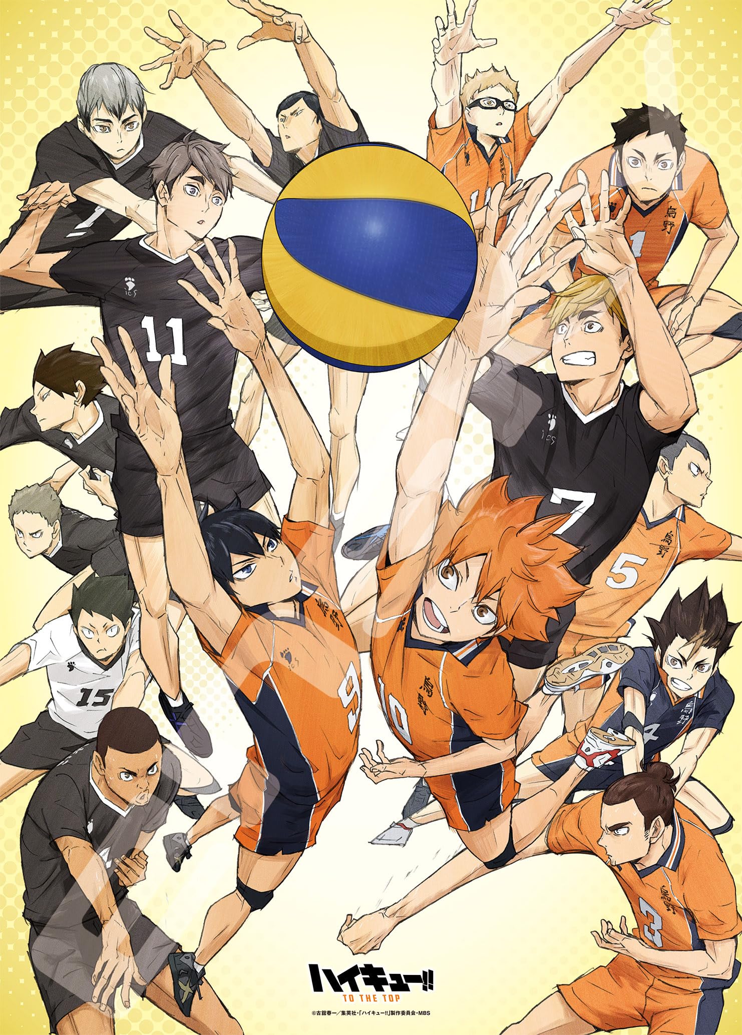 Ensky TO THE TOP 38 x 53 cm Jigsaw Puzzle 1000 Pieces JIGSAW PUZZLE Haikyu!! Opening!! 1000c-09