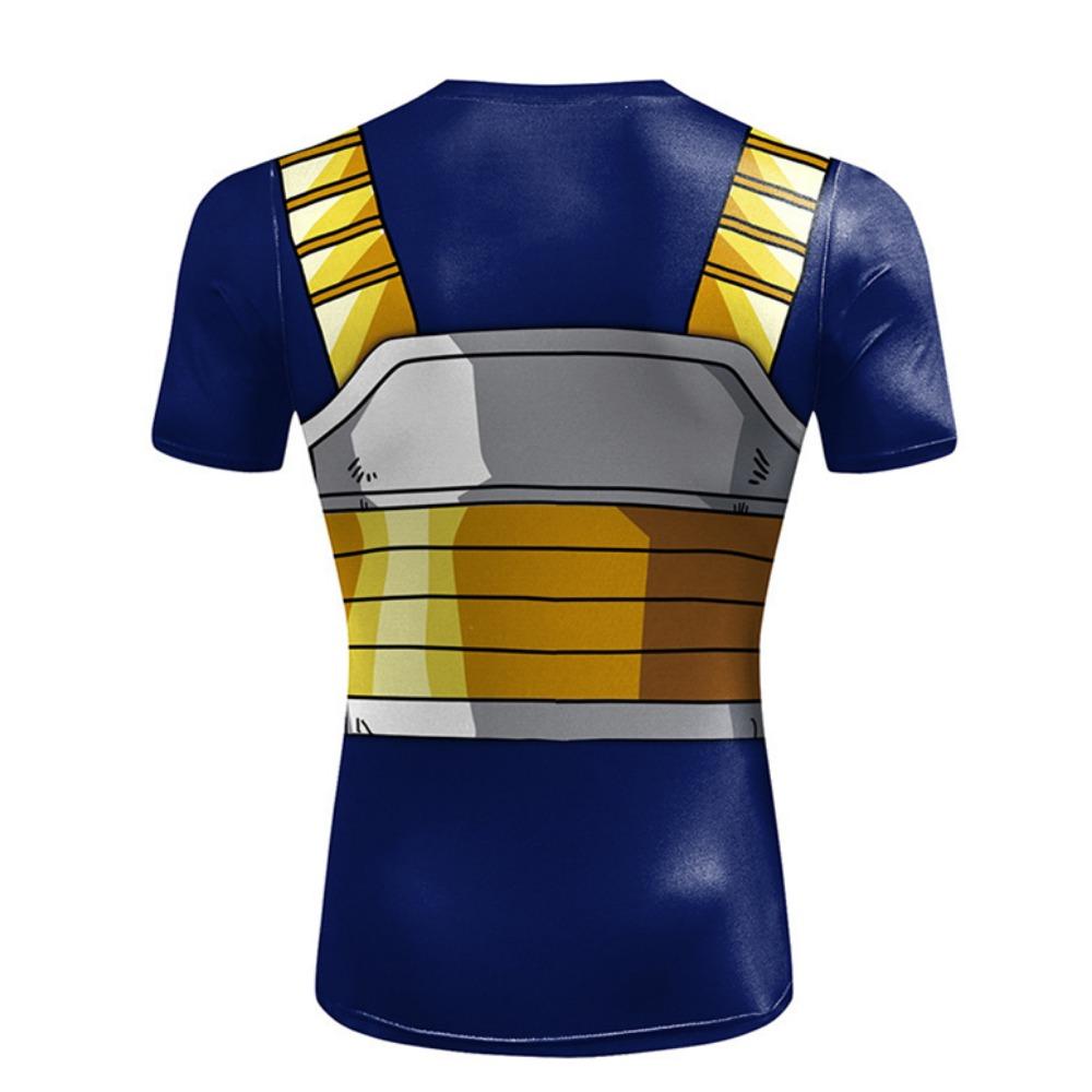 9 Colors Fashion Dragon Ball Women Men's Casual Printed Short Sleeve VEGETA Cosplay T-shirts