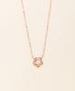 J-Rahel [14K/18K Gold] Rose Necklace
