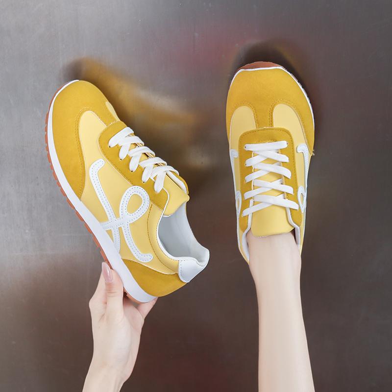 Fashion Women's Designer Shoes Lightweight Lace Up Women's Vulcanized Shoes Low Cut Casual Sports  Women's Shoes