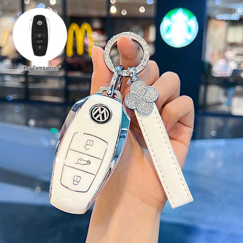 Key Cover for 2021 Volkswagen Touareg - Fits Imported Models 2017-2021