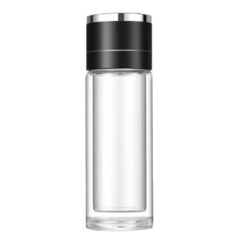 Portable Double-Wall Glass Tea Infuser Bottle