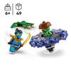 LEGO NINJAGO 71849 Nya tegen de Mutante Monster Spin - Bouwspel 6 jaar