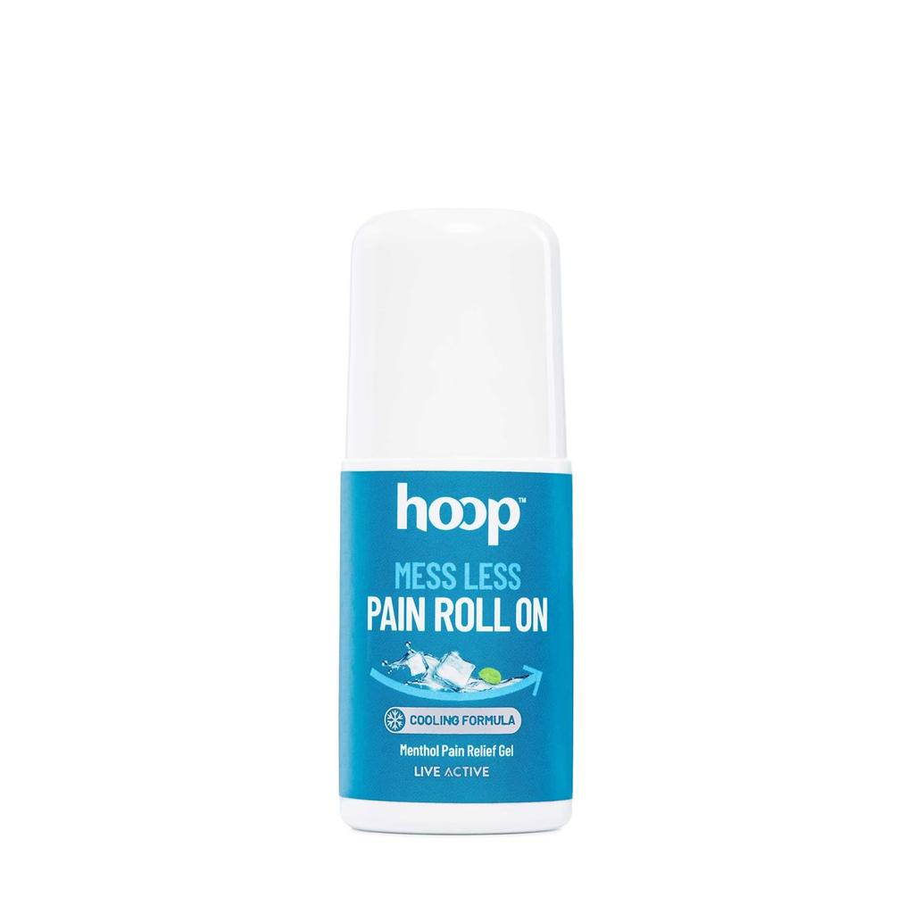 hoop Pain Relief Roll On 50 ml Pack | Cooling Muscle Pain Relief for Back, Leg, Shoulder, Knee, Neck, Sports Injuries