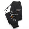 European and American Style Multi-Color Casual Sports Sweatpants with Letter Print for Men and Women