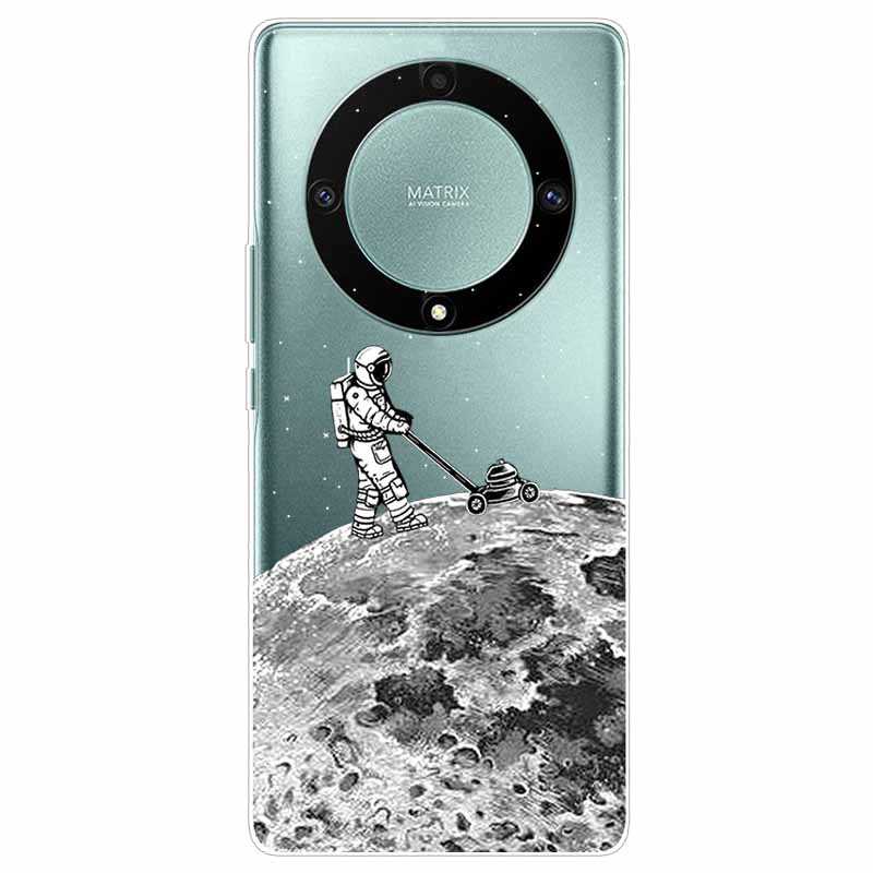 Custodia per Honor Magic6 Lite 5G Trasparente TPU Silicone Funda Capa per Honor Magic 6 Lite Coperture Morbide Magic6Lite Trasparenti Coques borsa