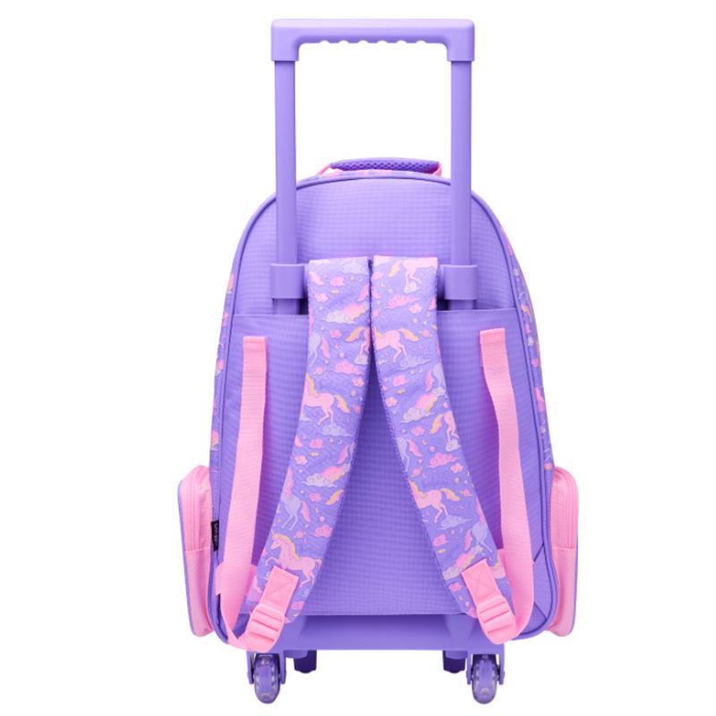 Zaino & Trolley Impermeabile Smiggle per Bambini della Scuola Primaria - Grande Capacità e Borsa Termica per il Pranzo Inclusa