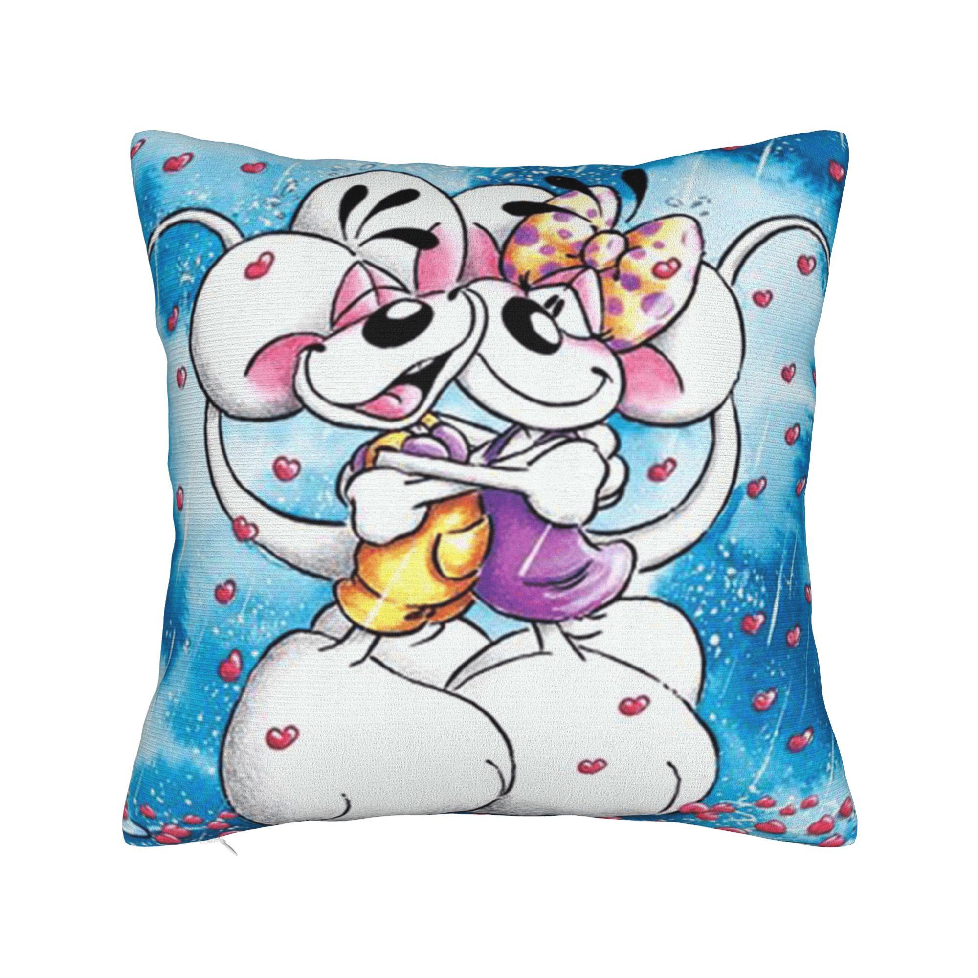 

Pillow Case Cartoon Diddl Diddlina Comfy Pillow Cover For Sofa Home Decor Funny Pillowcases 12x12Inch