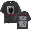 Dani Fernandez Harajuku Album Tour Vintage Washed YK Tshirts Men Women Tshirt Aesthetic Casual Cozy Oversized Tops Streetwear
