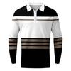 Herren Langarm Poloshirt Herren Herbst Winter Stritching Herren Polo Business Kleidung Luxus Herren T-Shirt Polos T-Shirt Tops