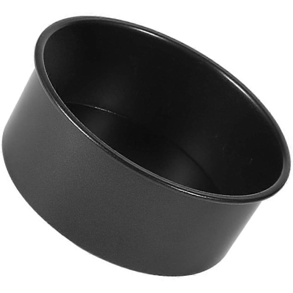 2pcs Diy Baking Mold Carbon Steel Cake Cutter Mold Removable Baking Mold Round Cake Tin