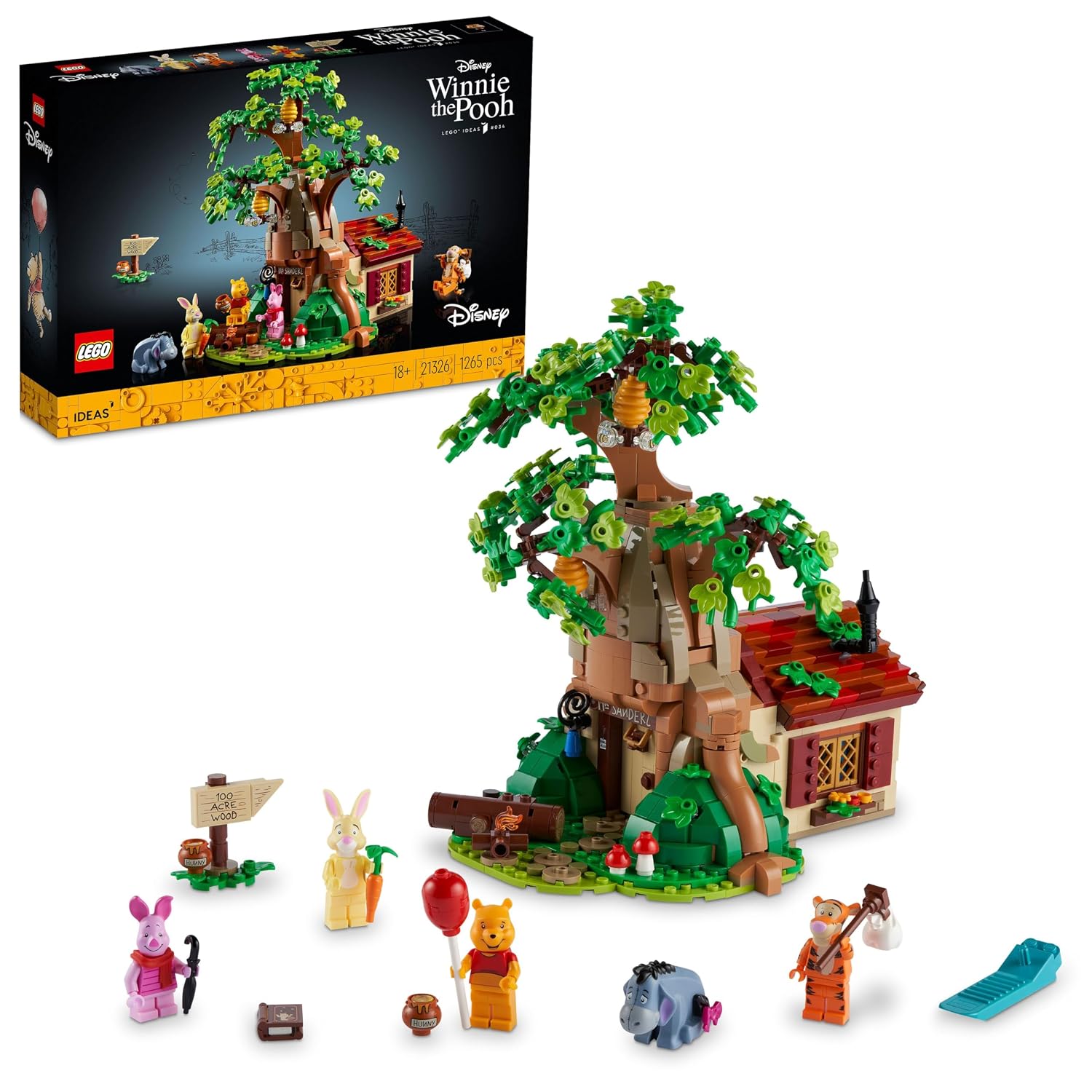 LEGO Ideas Winnie Pooh Christmas Present 21326 Toy Block Gift Interior Boy Girl Adult