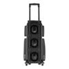 3 Ball Bowling Bag with Wheels Double Roller Bowling Bag Shoe Compartment