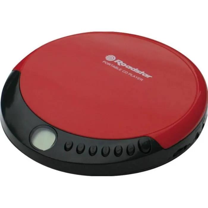 Roadstar Rot Tragbarer Cd-Player Pcd-435Cd 1,6W Rms Lcd Kopfhörer Inkl. - Bild 6