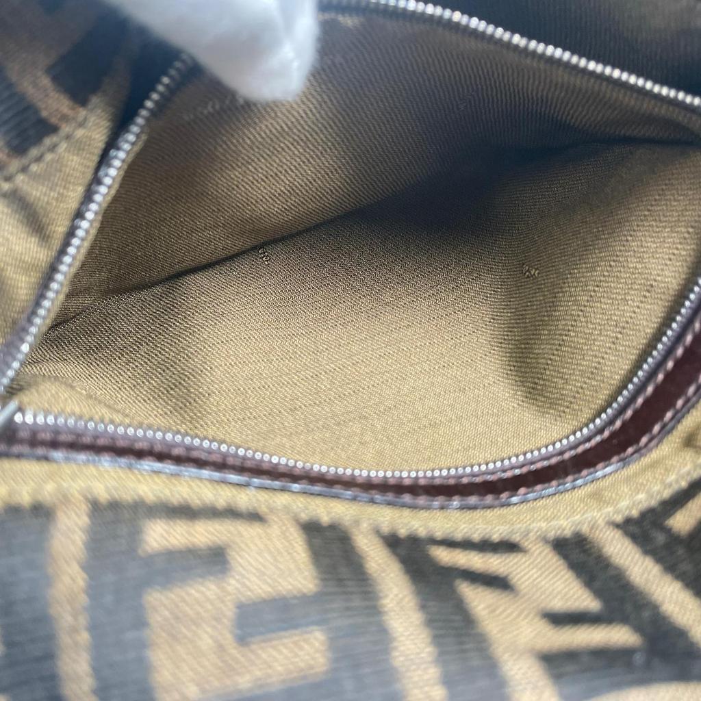 FENDI Mamma bucket Handbag Brown Women used