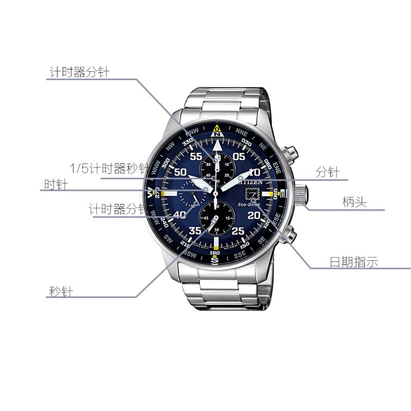 Citizen Ecology Drive Collection Light Powered Quartz Movement Stainless Steel Strap Watch CA0690-88L