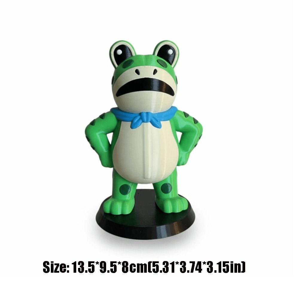 Funny Frog Ornaments 3D Printed Frog Model New Protest Frog Toy  Gifts