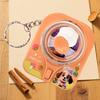 Egg Frying Keychain Diy Egg Flipping Machine Pendant Mini Creative Frying Pan Stress Relieving Gift
