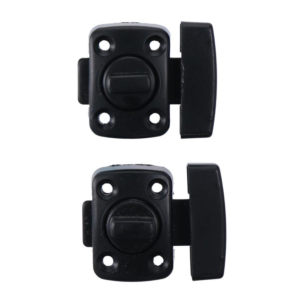 

Zinc Alloy Zinc Alloy Latch Black Thickening Latch Durable Door Lock Latch Worker