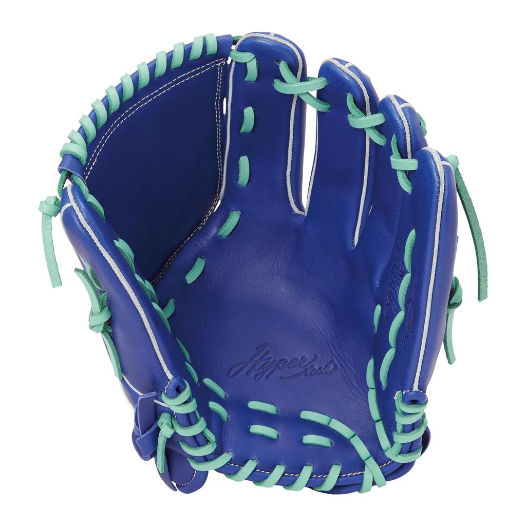 Rawlings Baseball Adult Softball Girls Fit HYPER TECH R2G Size GS4FHTY14GF Indigo Throwers Right [All-round] 11.5 For Left-handed (worn Hand)